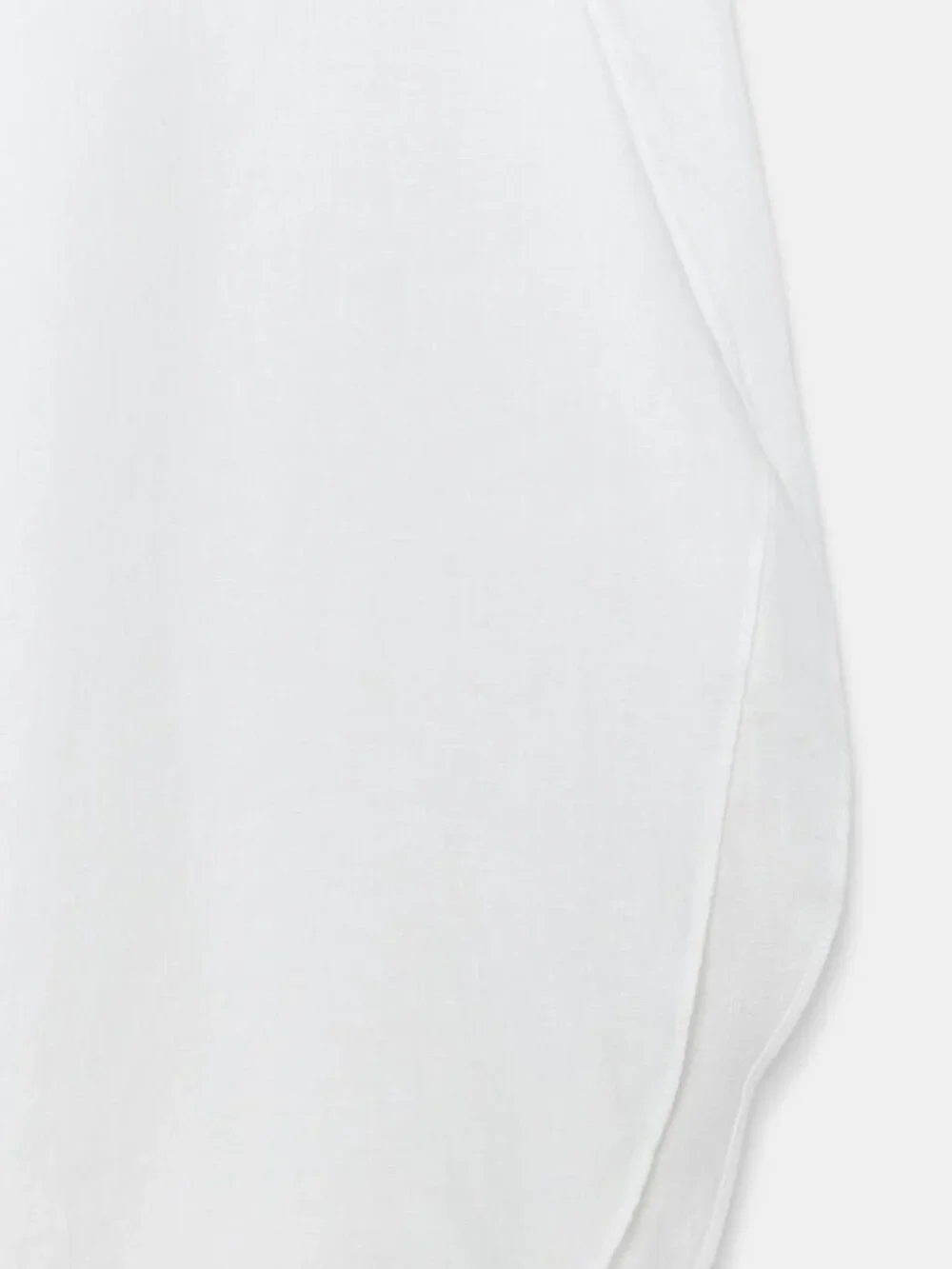 ZARA ZW COLLECTION 100% LINEN PANTS WITH VENTS